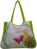 Bolsa Feminina de Praia Verde Butterfly Ref - BS1200 Green