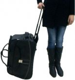 Mala de Rodinha Unissex Codificada - Ref 1198-1# - Black (Pr